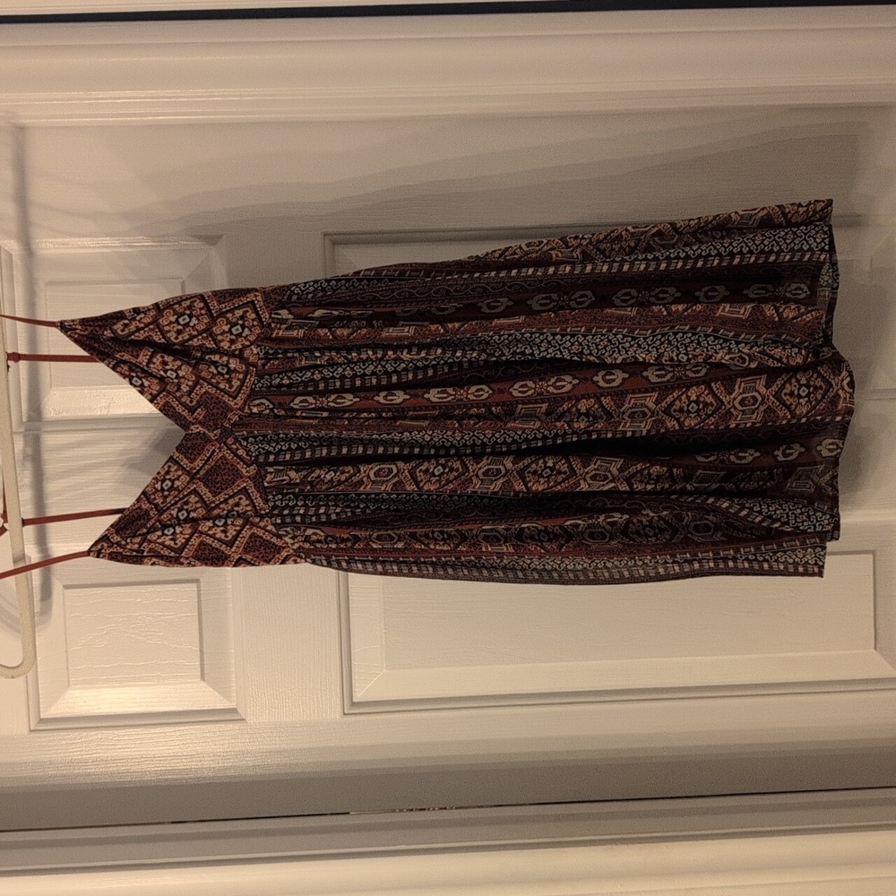 Hollister Womens hippie Spaghetti Strap Rockabilly Sundress Size M